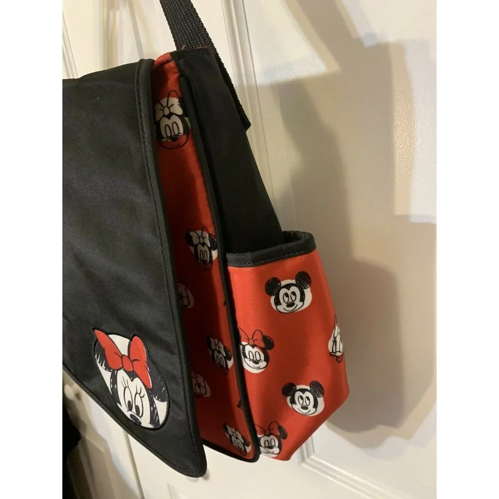 Disney Minnie Mouse Mickey Daisy Donald Pluto Baby Girl Shoulder Tote Diaper Bag